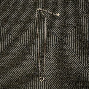 Silver Heart Pendant Necklace